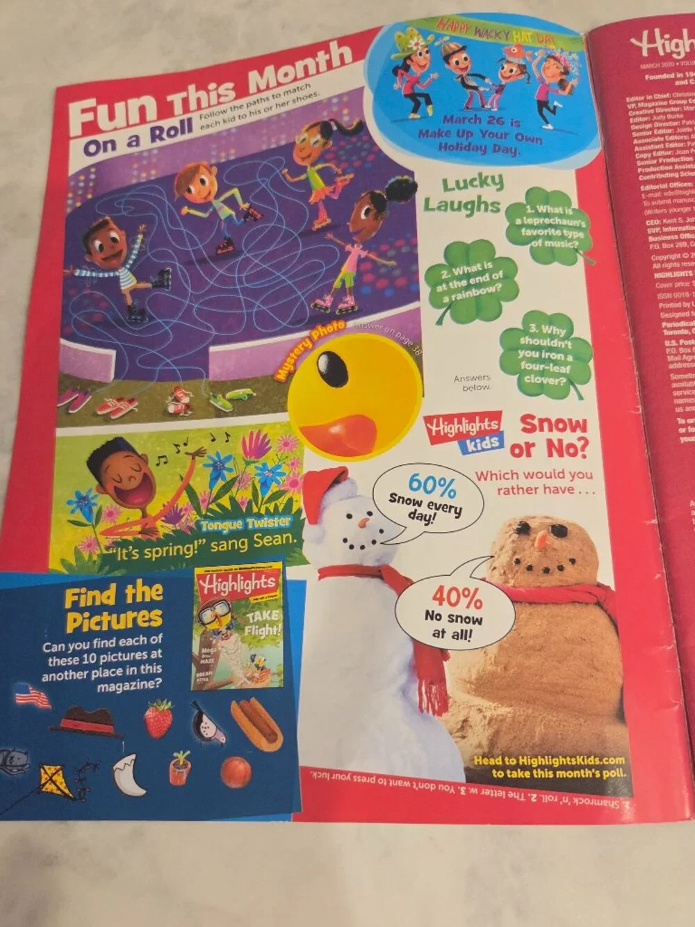 HIGHLIGHTS, FOUR ACTIVITY KIDS' MAGAZINES